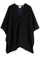Vince Wool-blend Cape - Black - One Size