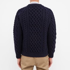 Inverallan Men's 1A Cable Crew in Navy