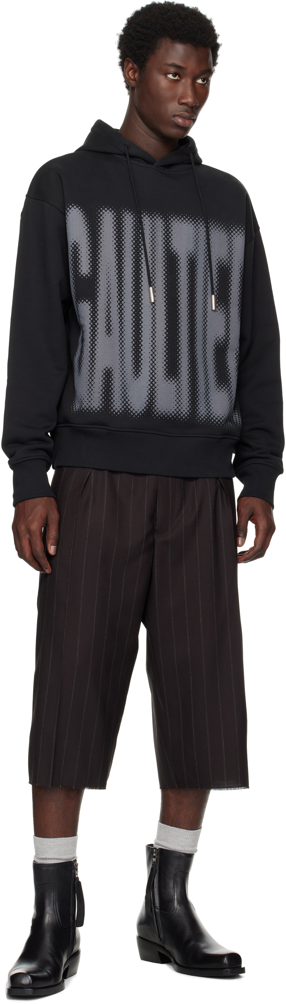 Jean Paul Gaultier Black 'The Gaultier' Hoodie