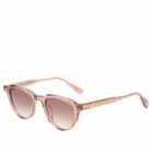 Lunetterie Générale Enfant Terrible Sunglasses in Terra Crystal/Champagne 