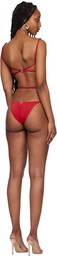 Dilara Findikoglu Red Antoinette Bikini