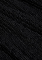 Won Hundred Bentley Ribbed Wool-blend Jumper Black