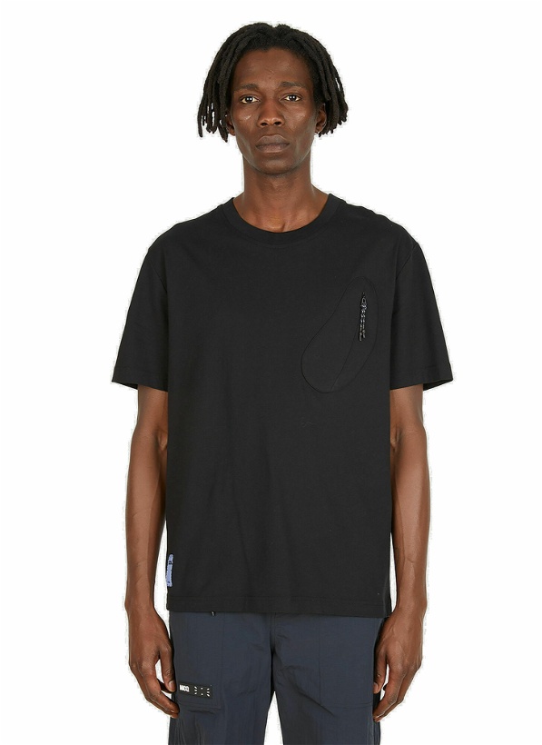 Photo: Bubble Padded T-Shirt in Black