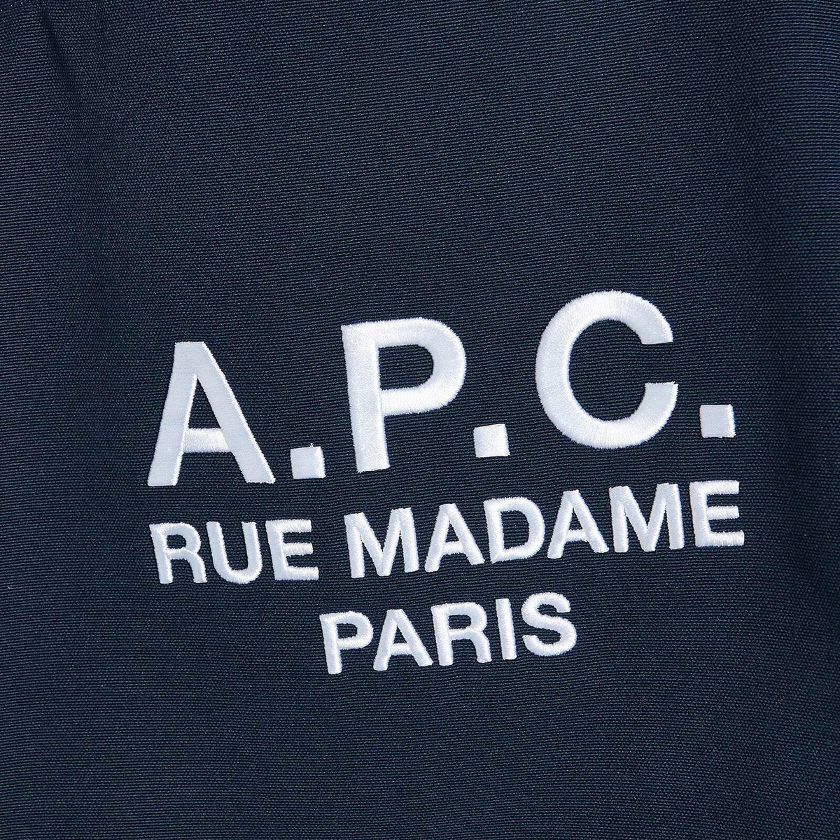 ☆A.P.C.☆ Lou Madame Diane Tote Bag Dark Navy PSAJSM61938IA Diane Rue Madame shopping bag | Recycled canvas | A.P.C.
