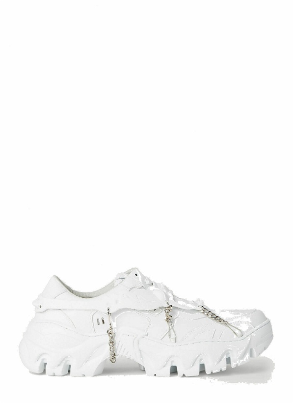 Photo: Rombaut - Boccaccio Harness Sneakers in White