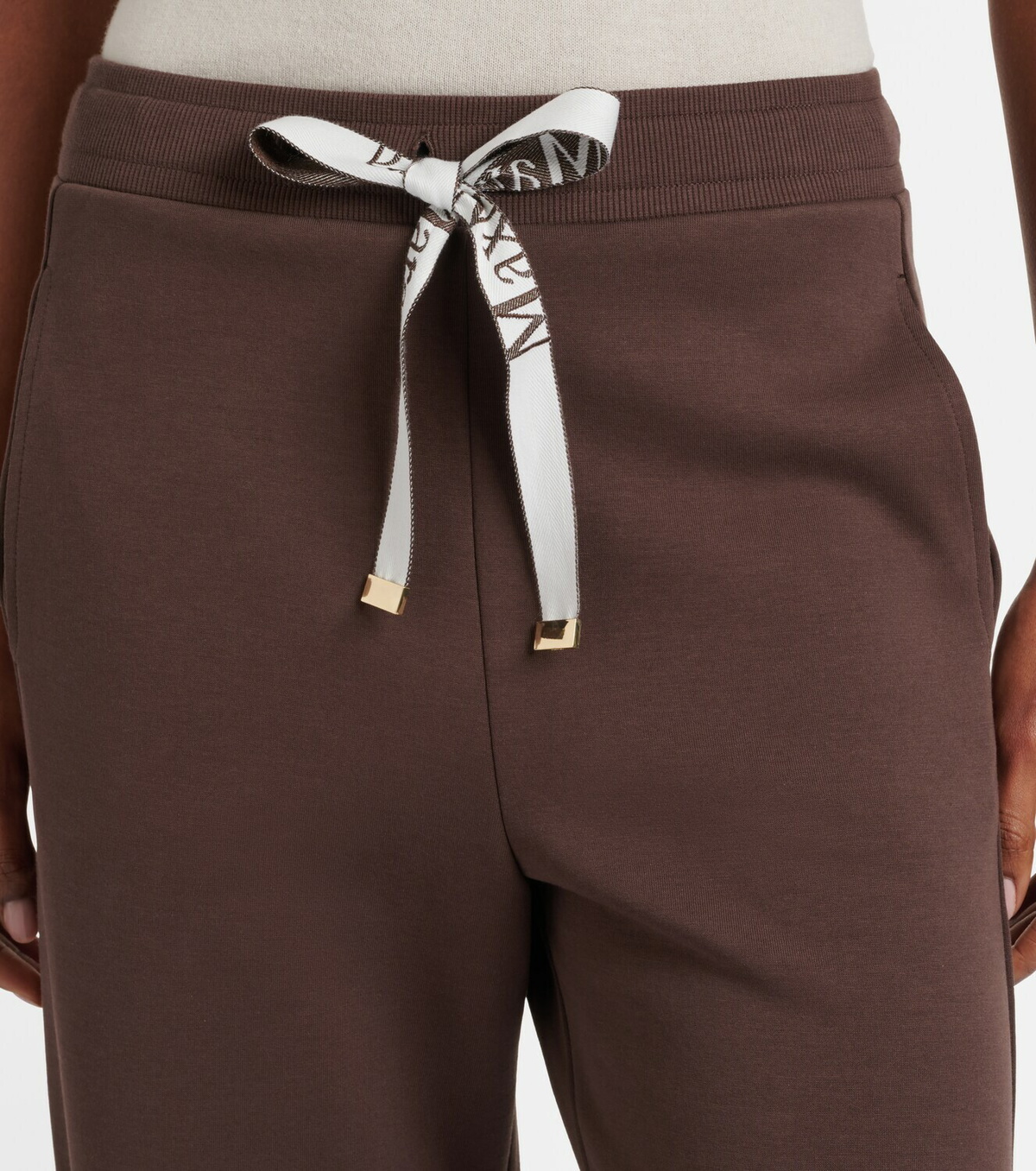 'S Max Mara Bali cotton-blend wide-leg sweatpants