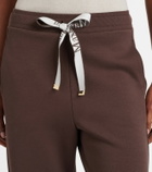 'S Max Mara Bali cotton-blend wide-leg sweatpants