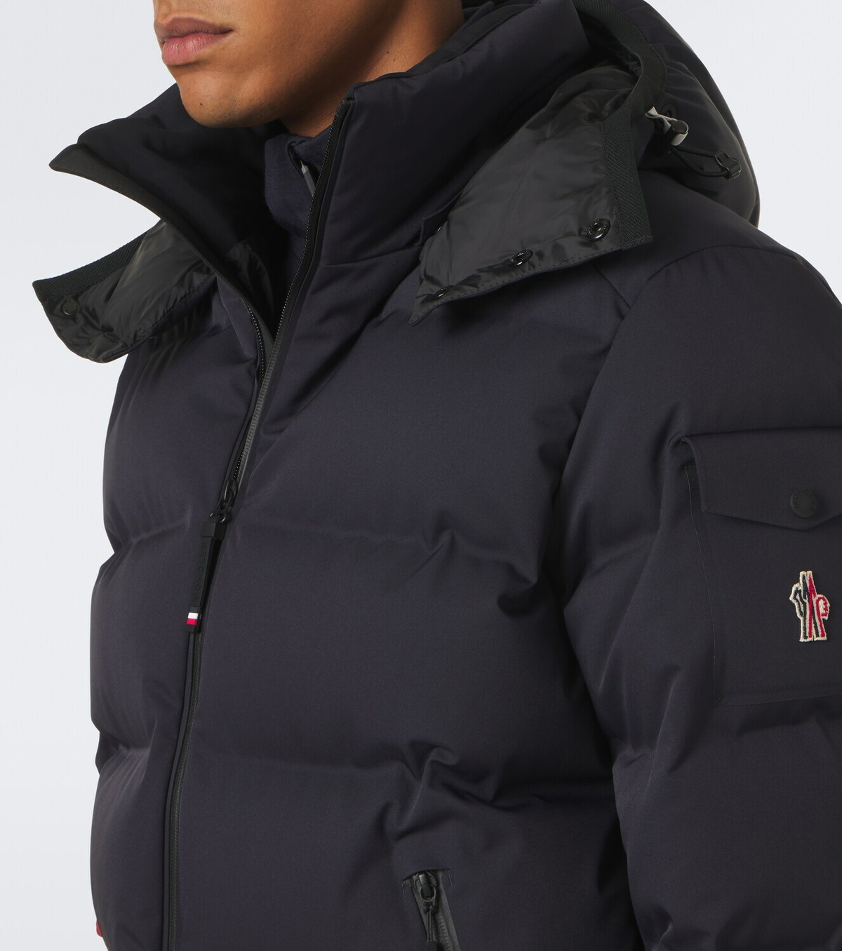 Moncler Grenoble Montgetech hooded ski jacket