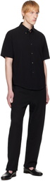 Lady White Co. Black Woven WB Sweatpants
