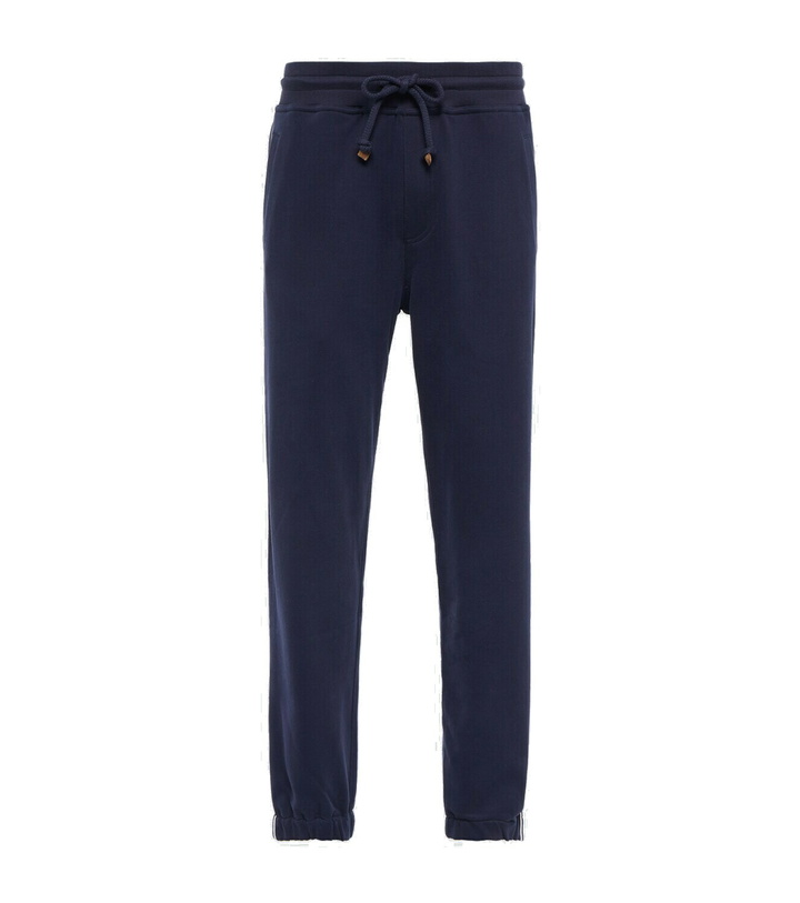 Photo: Brunello Cucinelli French cotton terry sweatpants