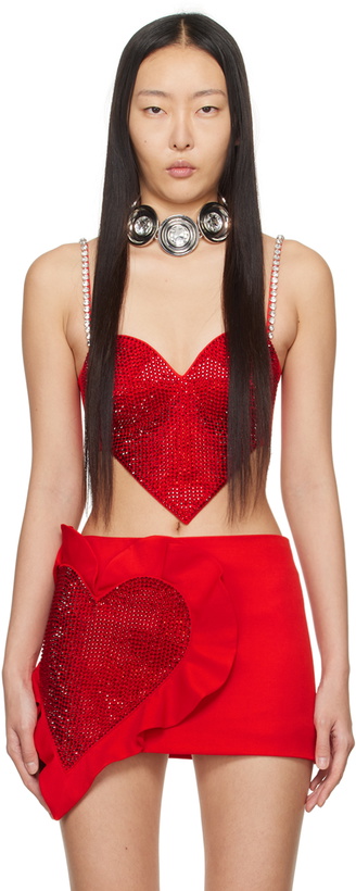 Photo: AREA Red Heart Top