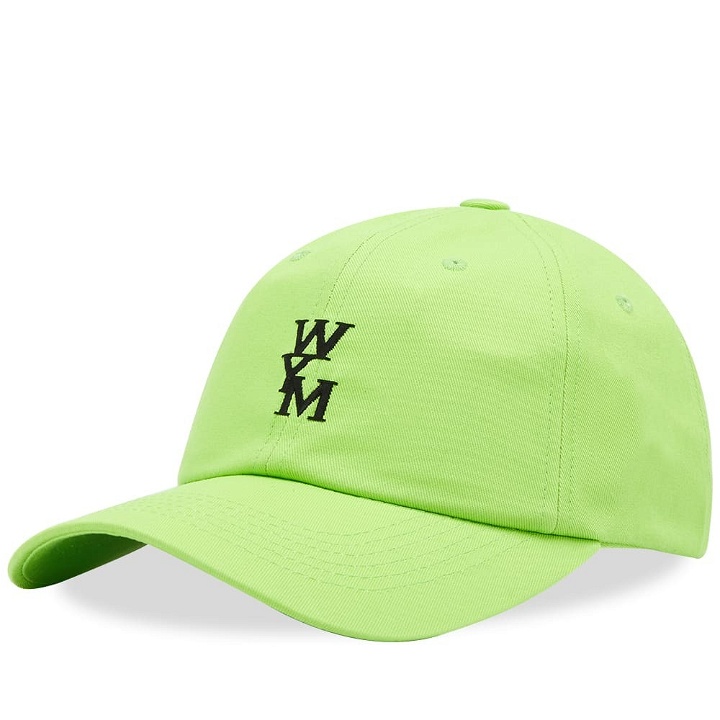 Photo: Wooyoungmi Men's WM Logo Cap in Fresh Green