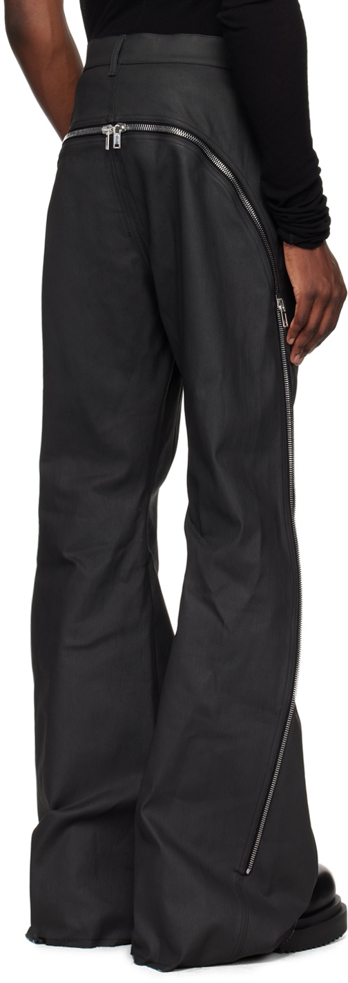 【関税込み】Rick Owens ブラック Porterville Bolan ジーンズ Black Porterville Bolan Bootcut Jeans by Rick Owens on Sale