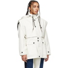 GR-Uniforma White Faux-Leather Fireman Coat