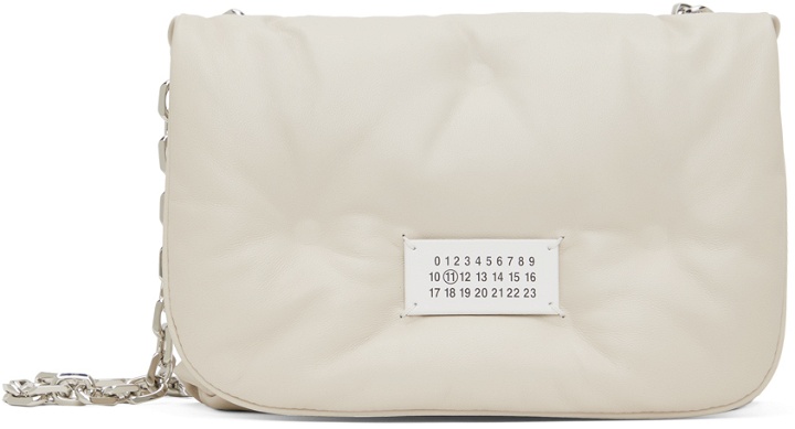 Photo: Maison Margiela Off-White Glam Slam Flap Small Bag