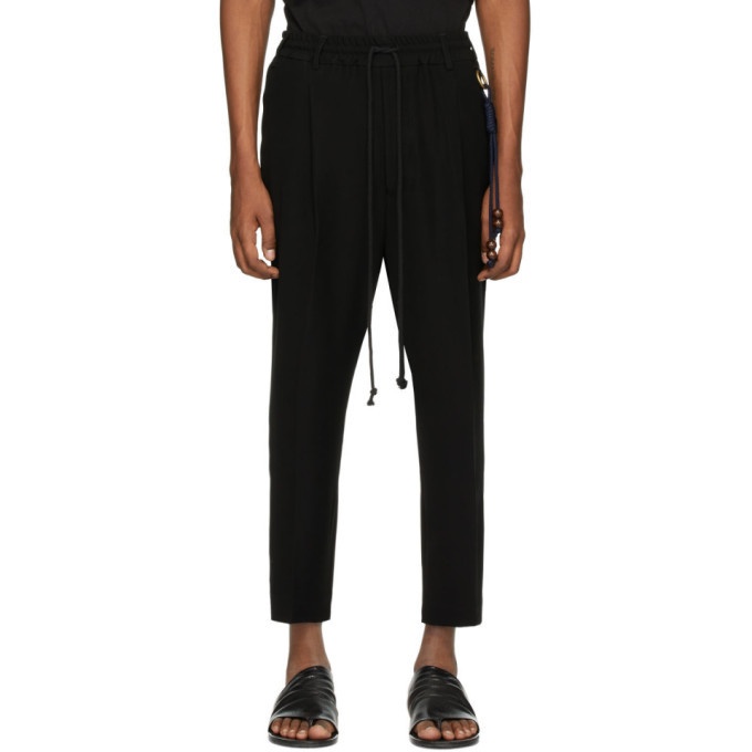 Photo: Song for the Mute Black Jersey Lounge Pants