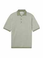 Kingsman - Birdseye Cotton Polo Shirt - Green