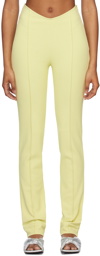 GANNI Green Slim-Fit Trousers