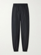 Givenchy - Tapered Cotton-Blend Shell Sweatpants - Black