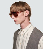 Gucci - Aviator acetate sunglasses