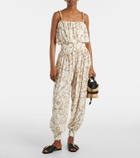 Balmain Chain printed jumpsuit