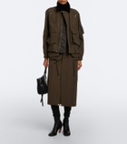 Sacai Cotton-blend blouson jacket
