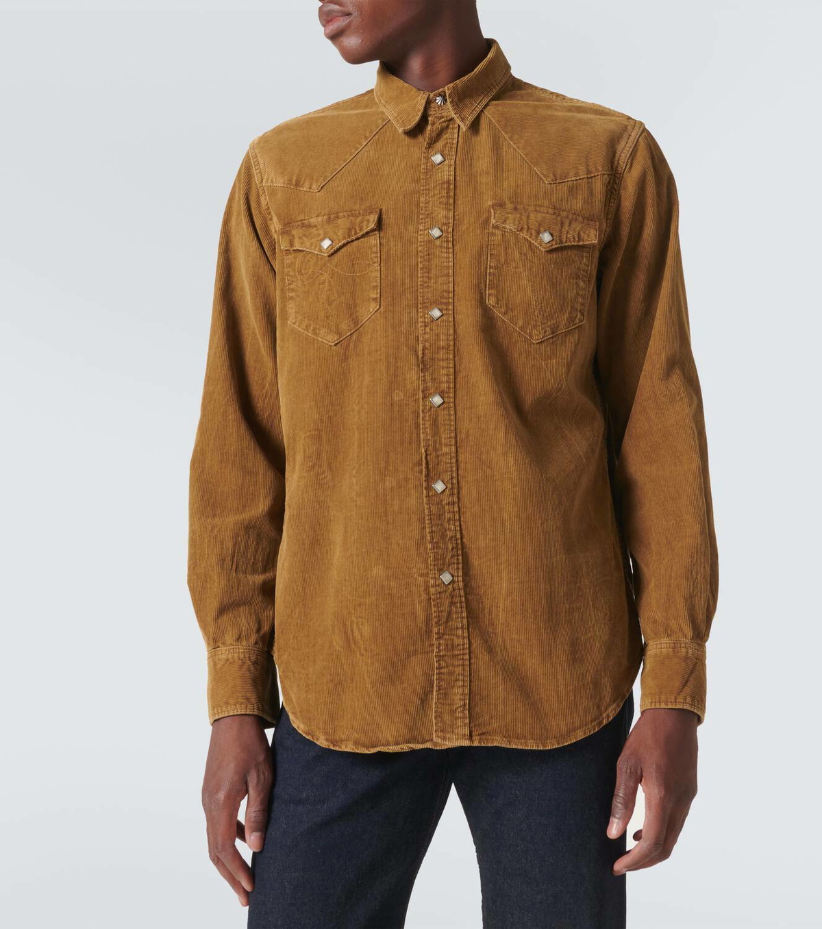 RRL Buffalo West cotton corduroy shirt RRL
