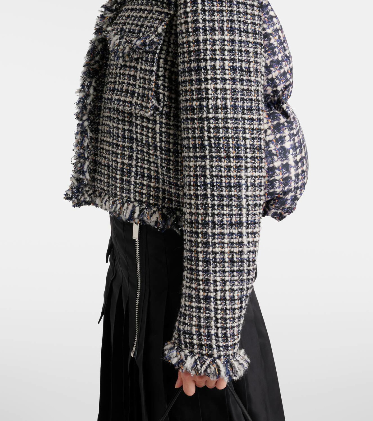 Sacai Wool-blend tweed jacket Sacai