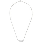 Dear Letterman SSENSE Exclusive Silver Sabr Pendant Necklace