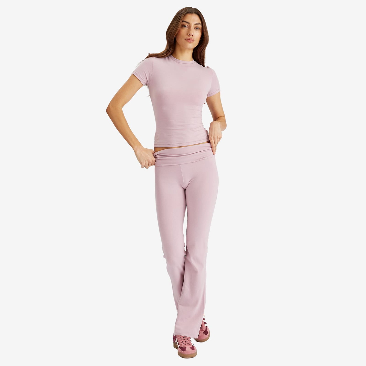 SKIMS Women's Cotton Jersey T-Shirt in Dusk
