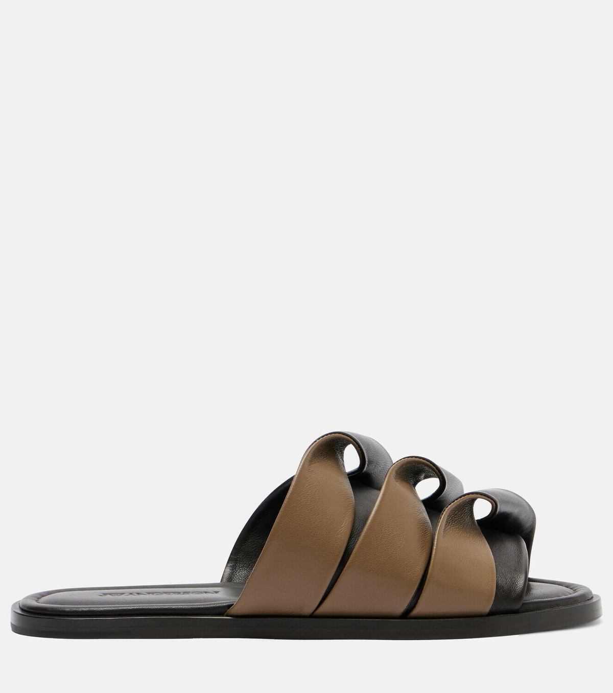 JW Anderson Coil leather slides
