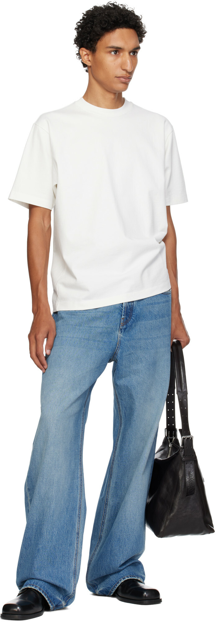 Lady White Co. White Rugby T-shirt