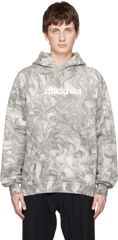 Photo: Afield Out Grey Marble Hoodie