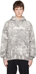 Afield Out Grey Marble Hoodie