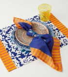 Lisa Corti Arabesque Corolla set of 4 napkins