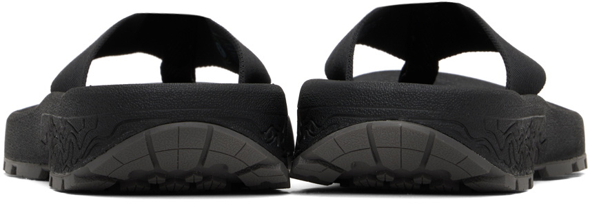 Teva Black Hydratrek Flip Flops