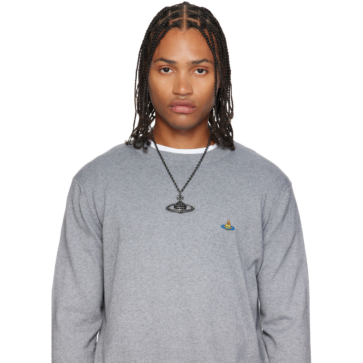 Vivienne Westwood Man Bas Relief Pendant Necklace