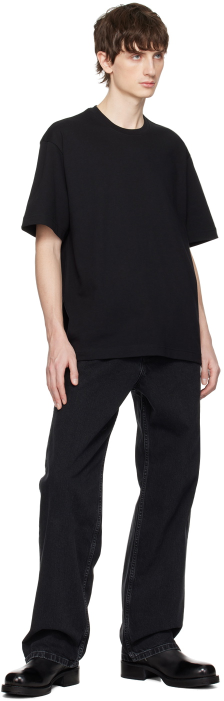 Filippa K Black Heavy T-Shirt