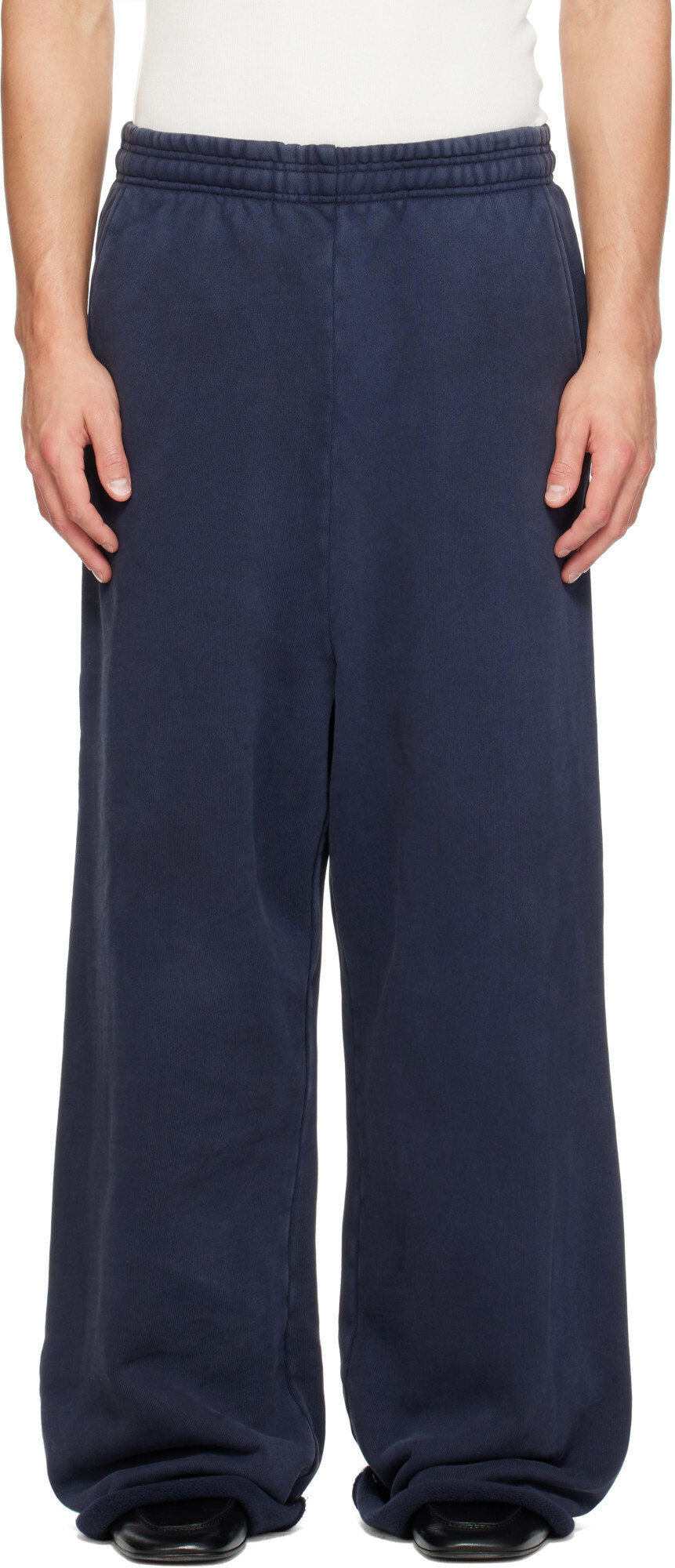 Entire Studios Navy Full Sweatpants