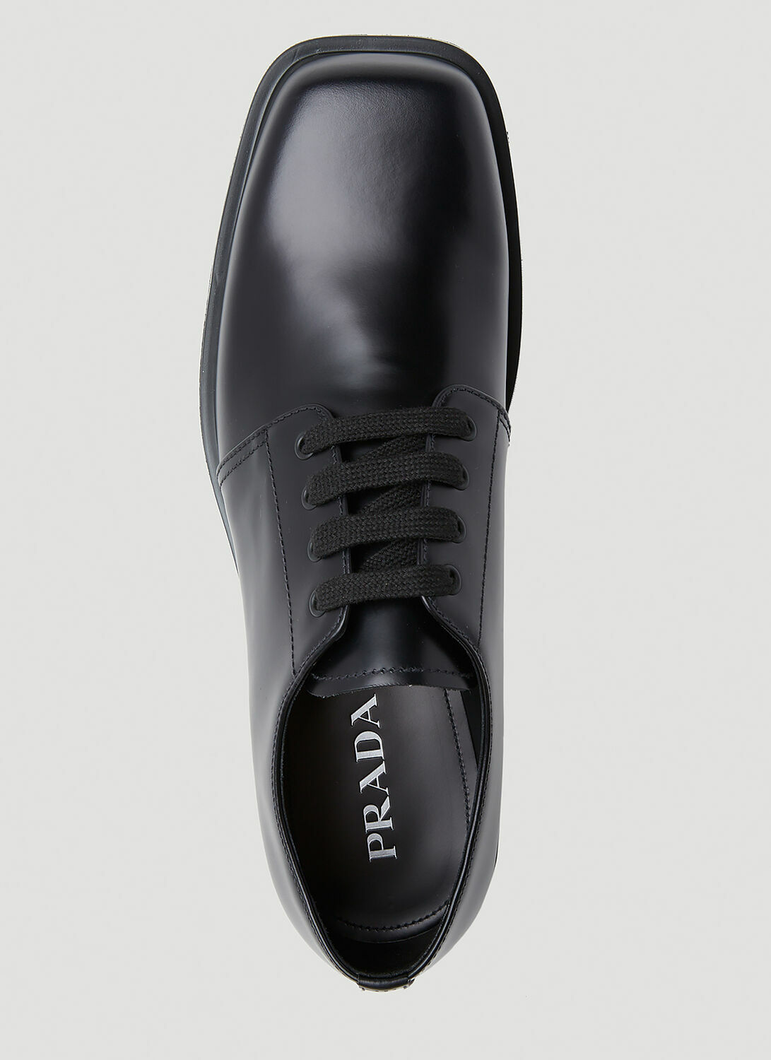 Prada Brushed Leather Derby shoes
