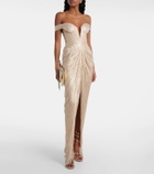 Maria Lucia Hohan Diella silk corset gown