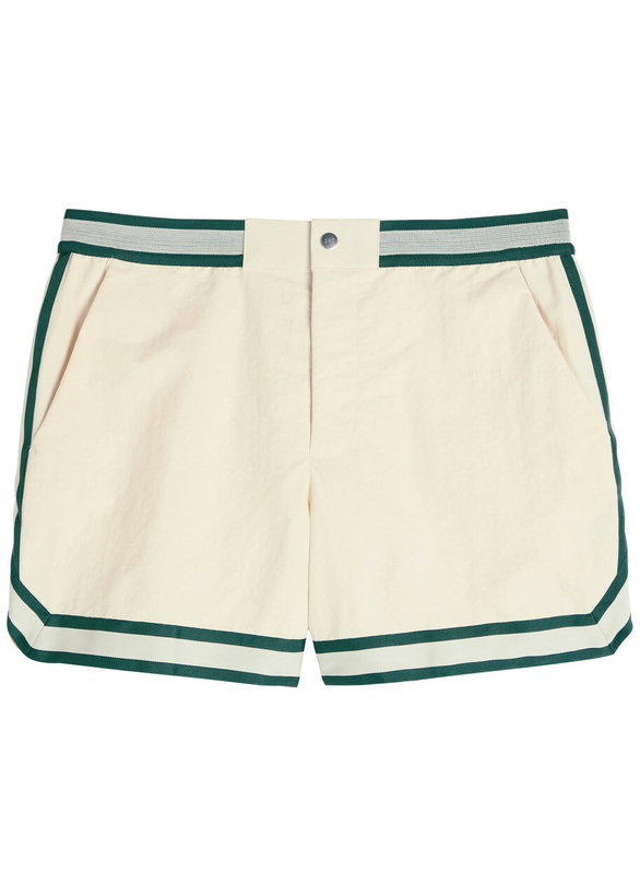 Photo: Che Baller Nylon Swim Shorts Ivory