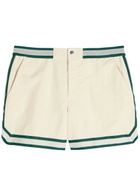 Che Baller Nylon Swim Shorts Ivory