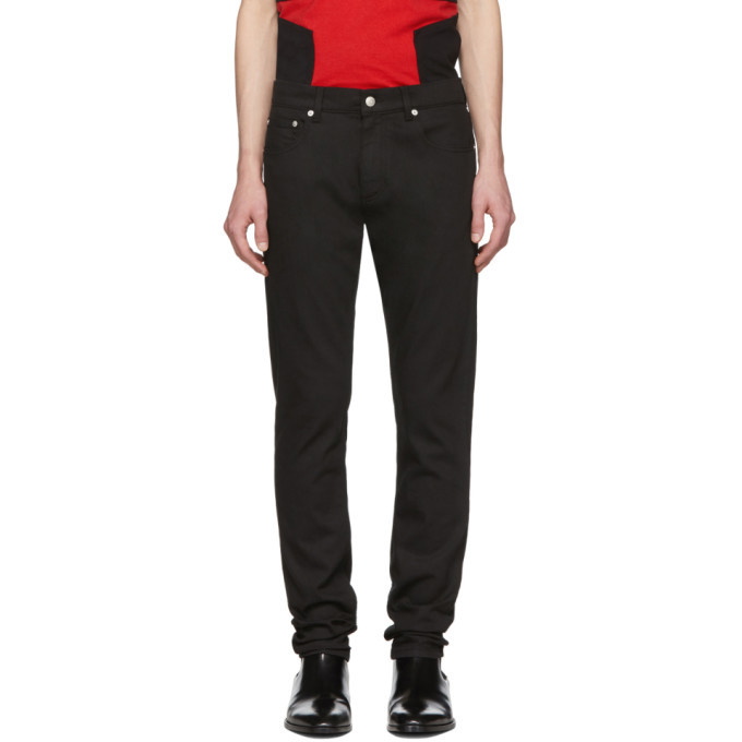 Photo: Alexander McQueen Black Dragon Jeans