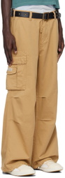 ERL Tan California Cargo Pants