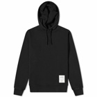 Norse Projects Men's Fraser Tab Series Popover Hoody in Black