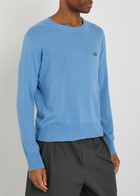 Vivienne Westwood Alex Fine-knit Cotton Jumper Blue