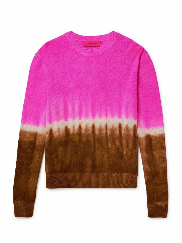 Photo: The Elder Statesman - Tranquility Tie-Dyed Cashmere Sweater - Pink