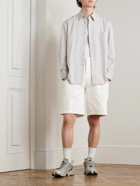 Amomento - Straight-Leg Denim Shorts - White