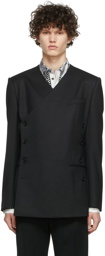Dolce & Gabbana Black Wool Blazer